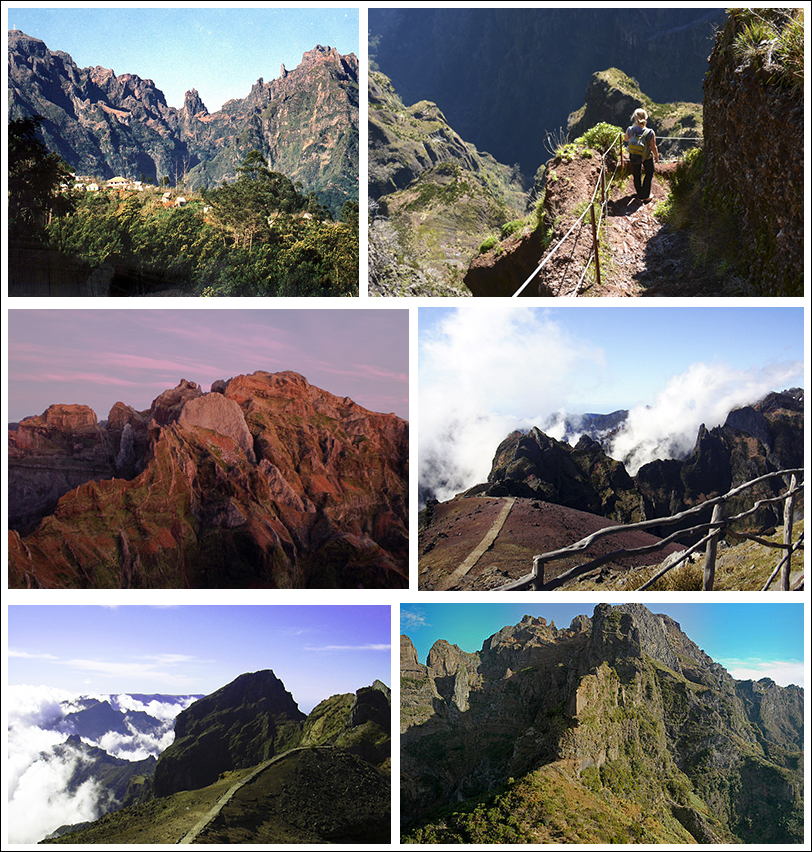 montañas de madeira pico das torres