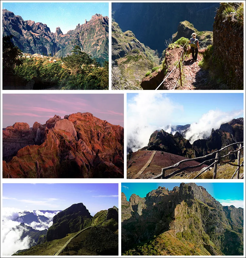 montañas de madeira pico das torres
