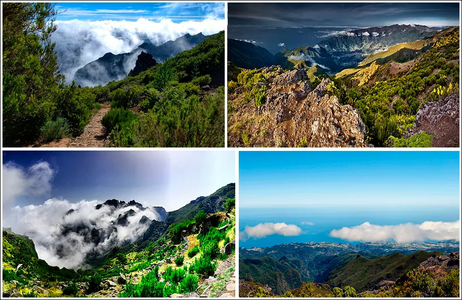 montañas de madeira pico ruivo