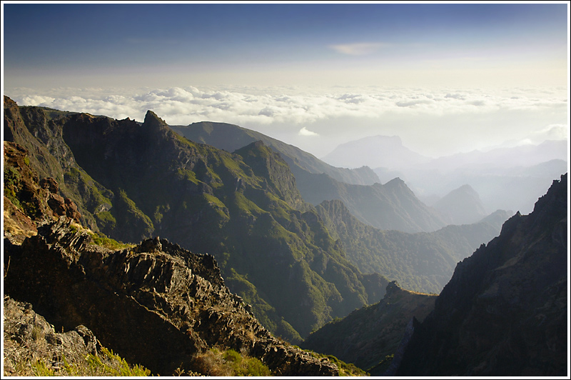 montañas de madeira