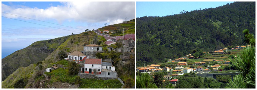 pueblos de madeira Fajã da Ovelha