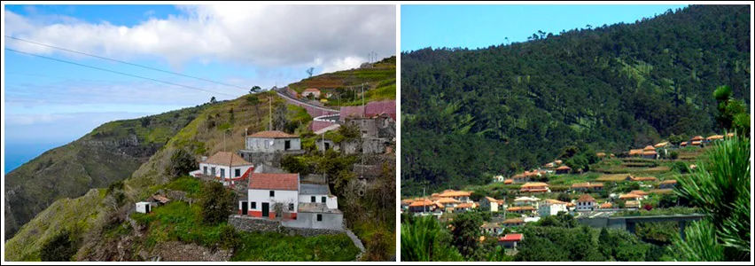 pueblos de madeira Fajã da Ovelha